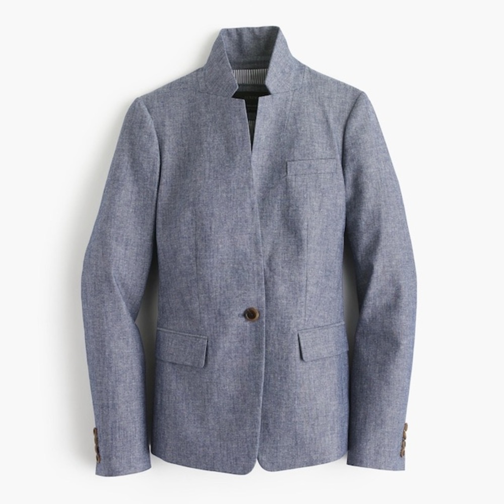 J. Crew Regent Blazer - Chambray